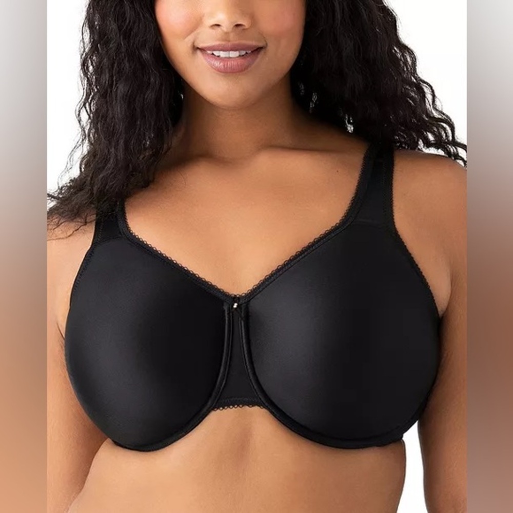 Wacoal Basic Beauty Full-Figure Underwire Bra 855192 black 38G